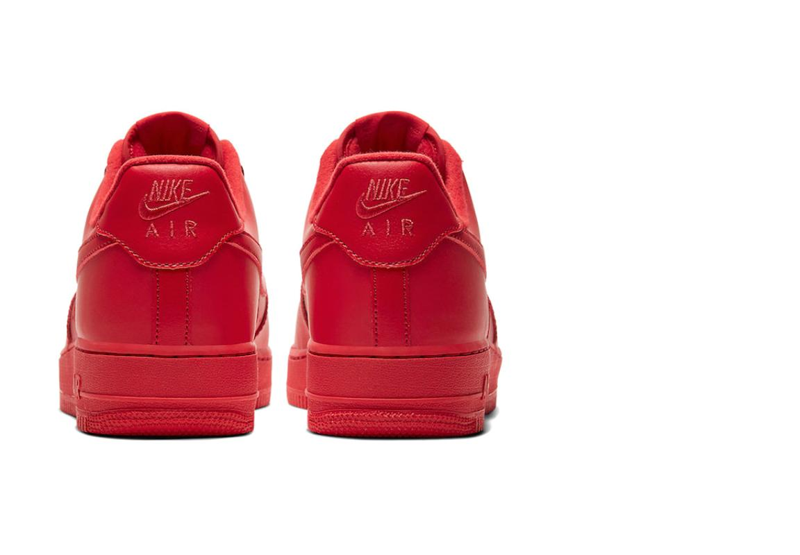 Air Force 1 Low 07 LV8 1 'Triple Red'